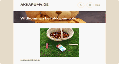 Desktop Screenshot of akkapuma.de